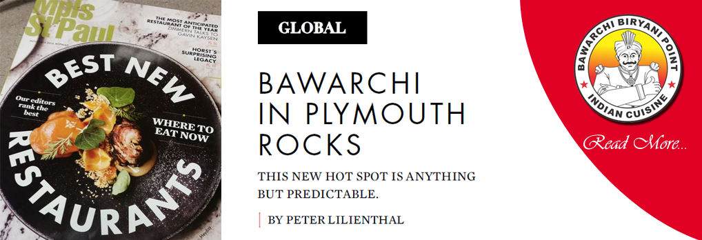 Bawarchi in Plymouth Rocks, Nominated Best New Restaurants